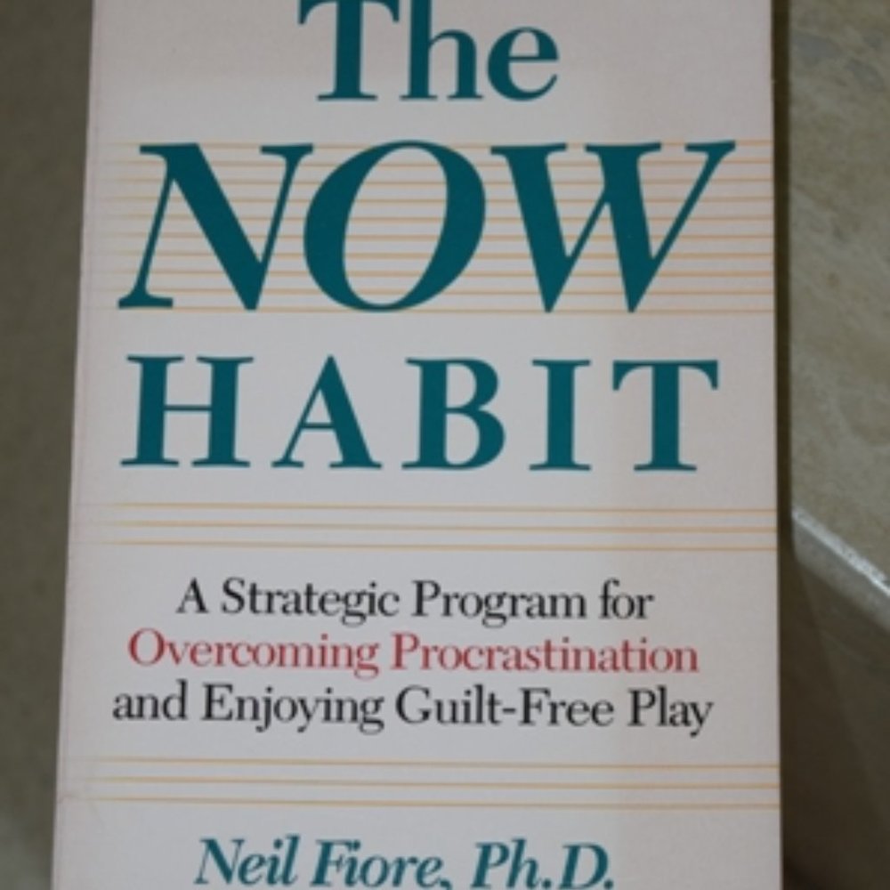 Overcoming procrastination book "The Now Habit"